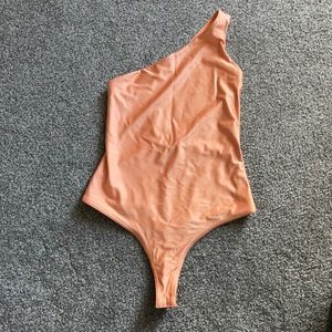 Orange creamsicle bodysuit